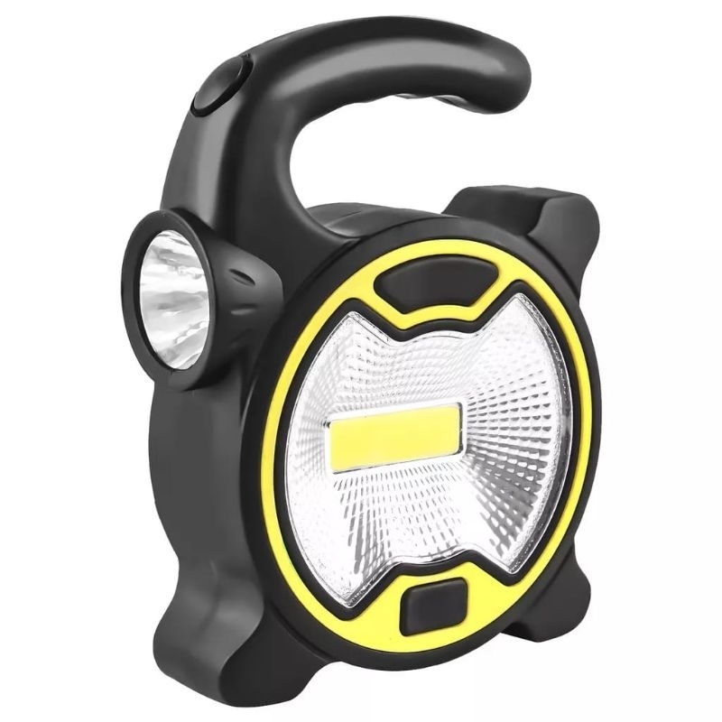 Senter led super terang cob lampu senter mini gunung