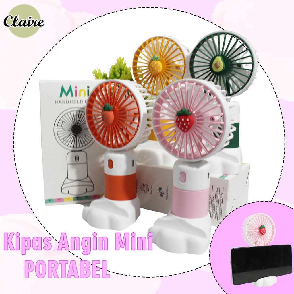 Kipas Angin Mini Portable / Kipas Genggam Mini