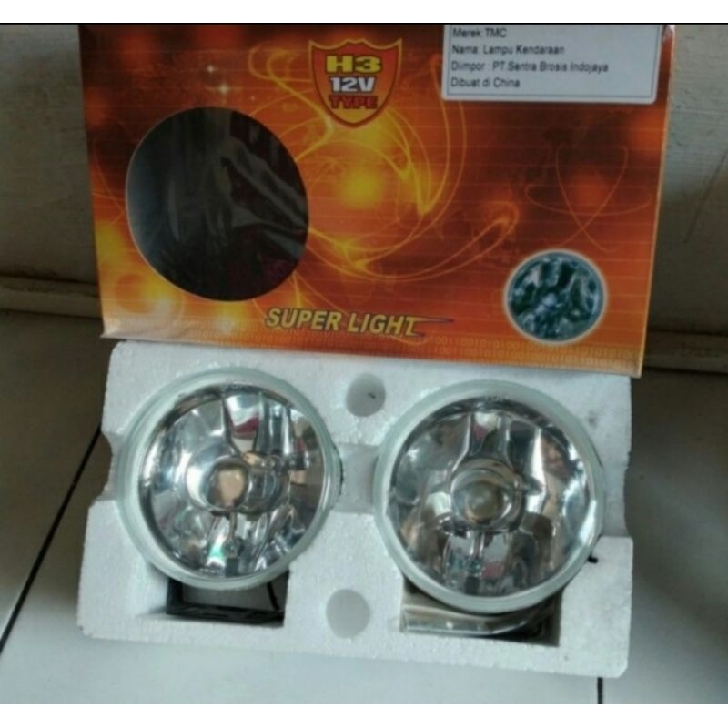 FOGLAMP UNIVERSAL 1600 SEPASANG AVANZA 2004-2018 CALYA SIGRA