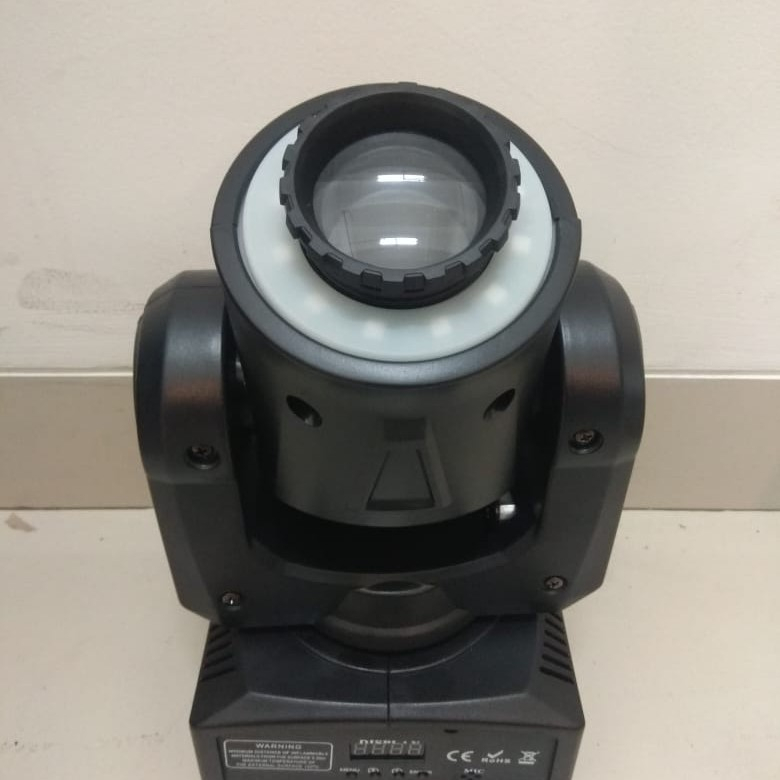 mini moving 30 Watt RGB + samping LED strip garansi 6 bulan