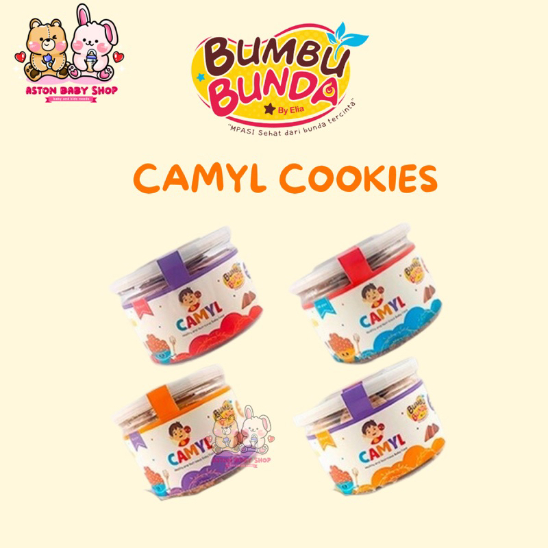 Bumbu Bunda Elia Camyl Cookies Kukis Anak Cemilan Sehat Anak Snack Anak