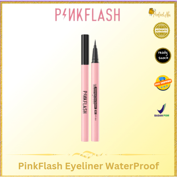 PINKFLASH EYELINER WATERPROOF LIQUID LONG WEAR