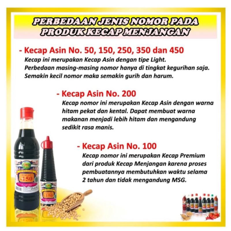 kecap asin menjangan no 150 isi 600 ml