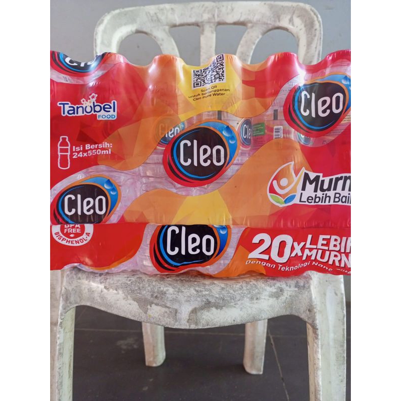 CLEO 550 ml isi 24 botol