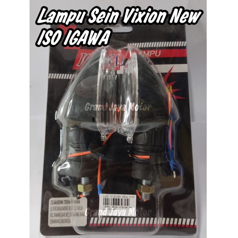 Lampu Sein Vixion New ISO IGAWA/ VARIASI
