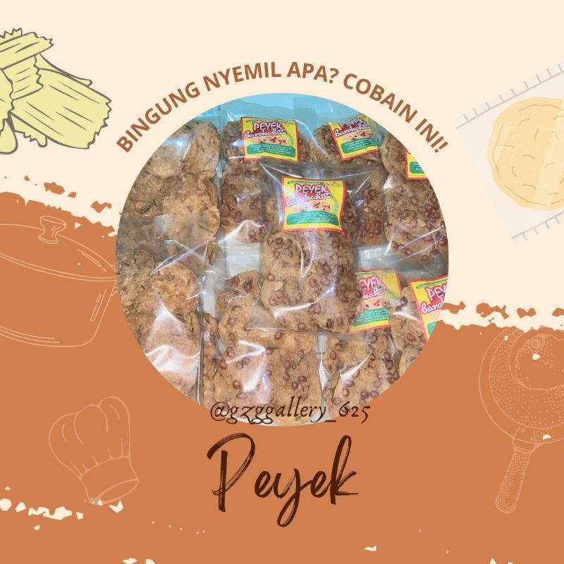 

✨PEYEK ALA RUMAHAN/CEMILAN/PEYEK KACANG/PEYEK REBON✨