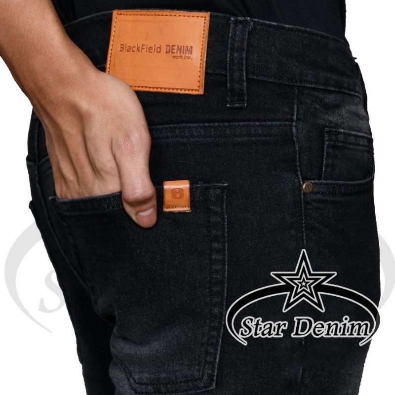 Celana Jeans Pria - Celana Jeans Panjang Pria Slim Fit Trending - Celana Pria Denim Melar Terbaru