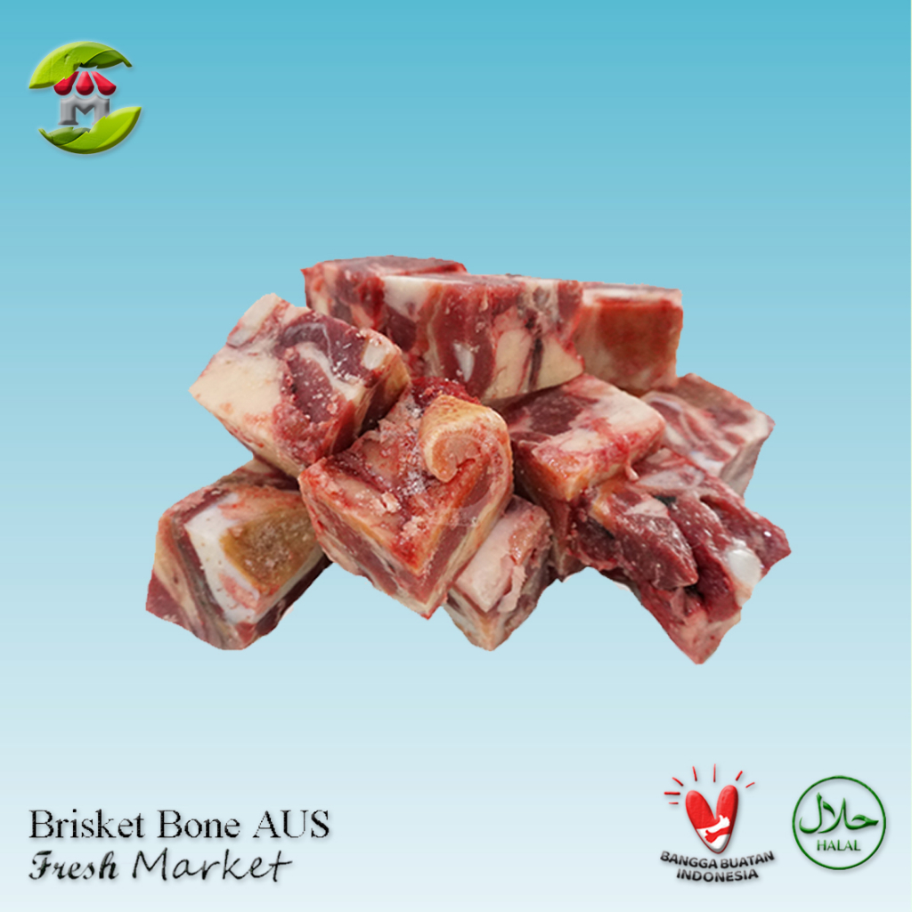 

[BOGOR] Brisket Bone Tulang Iga Gondrong Sapi Import AUS Pack 450gr - 500gr