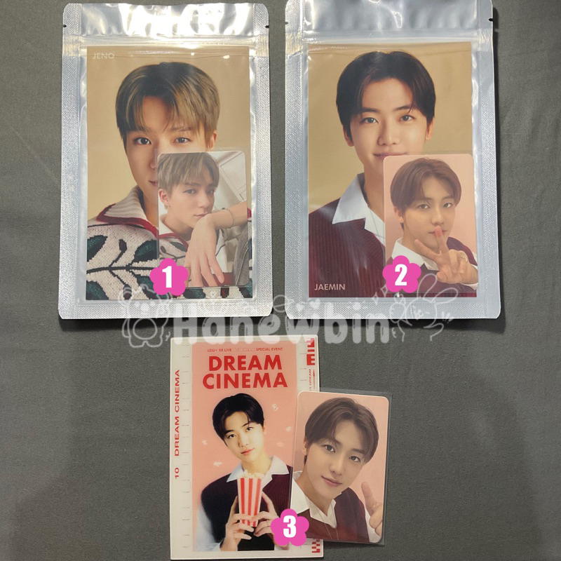 Photocard Jaemin Cinema Dream Set Official