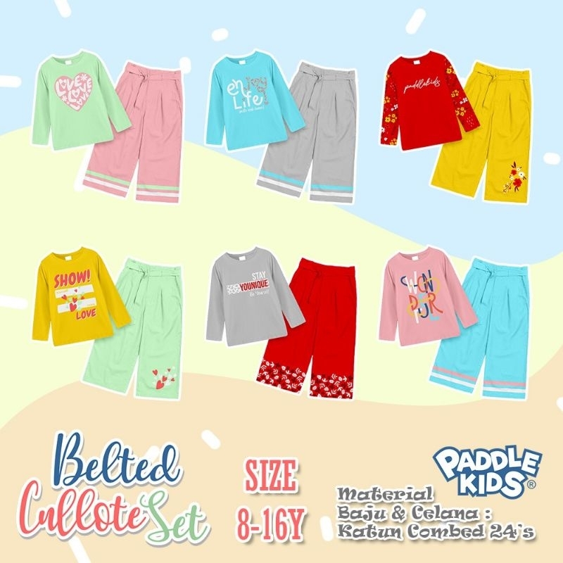 BELTED CULLOTE SET PADDLEKIDS Set kulot paddle kids