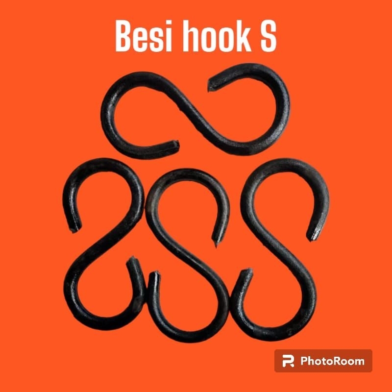 Pengait Hook S Untuk Rantai Samsak 4 pcs Besi Pengait Rantai Samsak