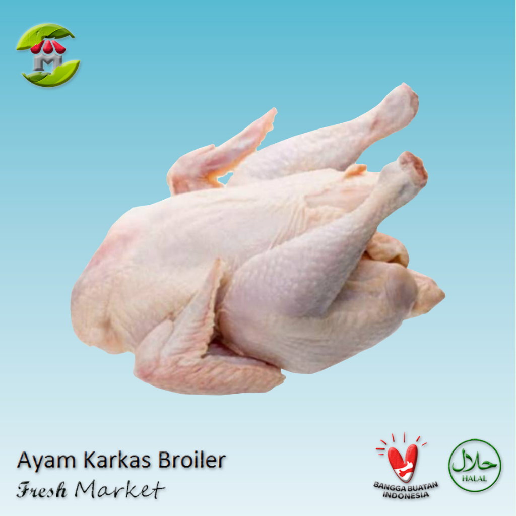 

[BOGOR] Ayam Karkas Broiler Ayam Potong Utuh 500gr - 1kg
