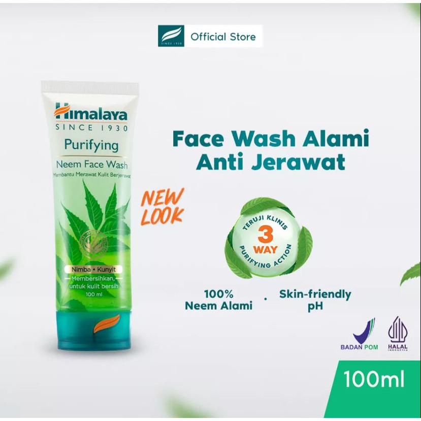 Himalaya Purifying Neem facewash  100ml ORIGINAL