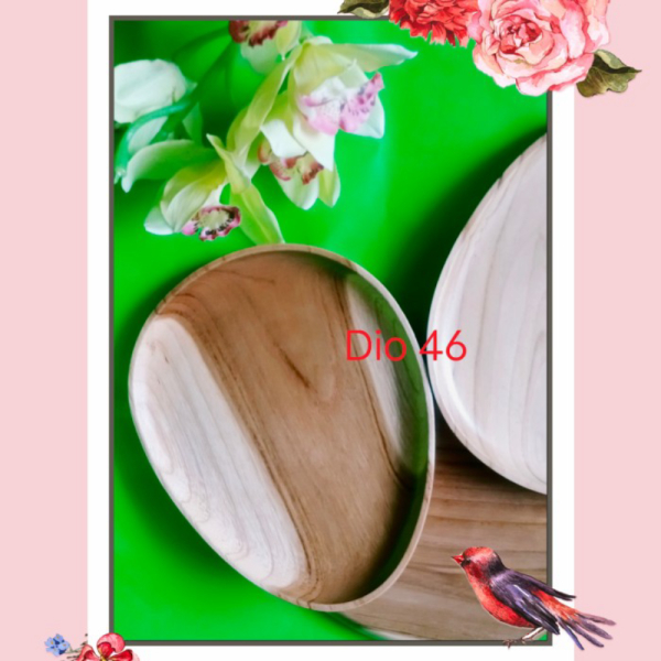 

Dijual Piring Hati Kecil Kayu Jati Alat Kerajinan Unik Mewah Foodgrade UMKM Diskon