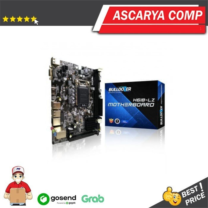 Motherboard H61 Bulldozer intel socket 1155