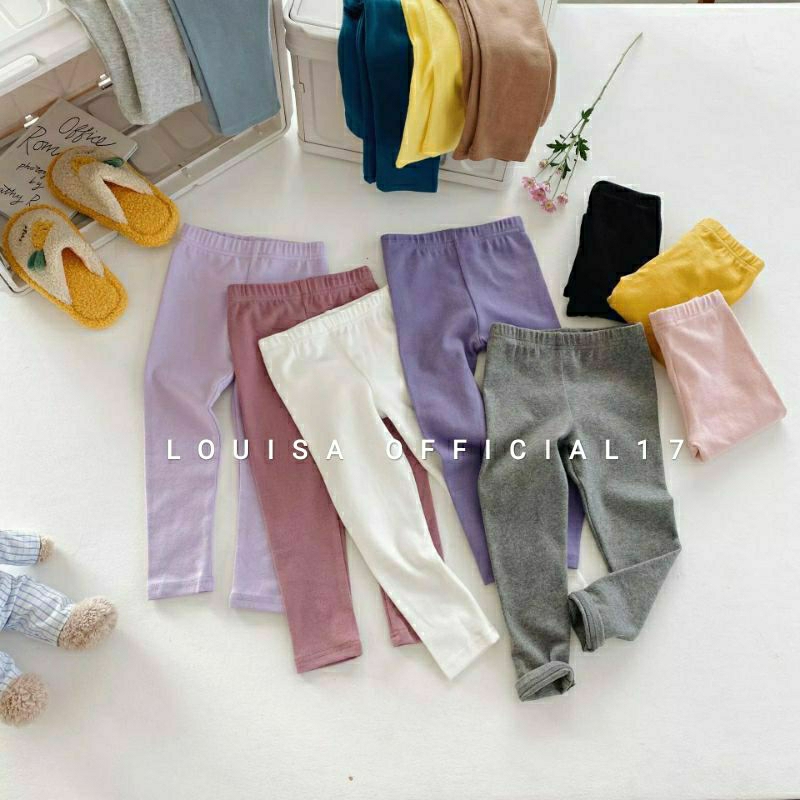 Celana Legging Anak Bahan Spandex Semua Usia 2-13 Tahun