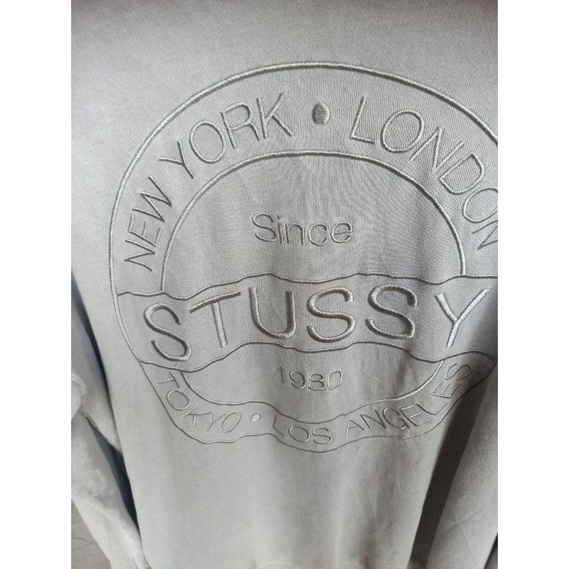 Stussy Crewneck pria wanita oversize Vintage || Sweater Vintage Branded