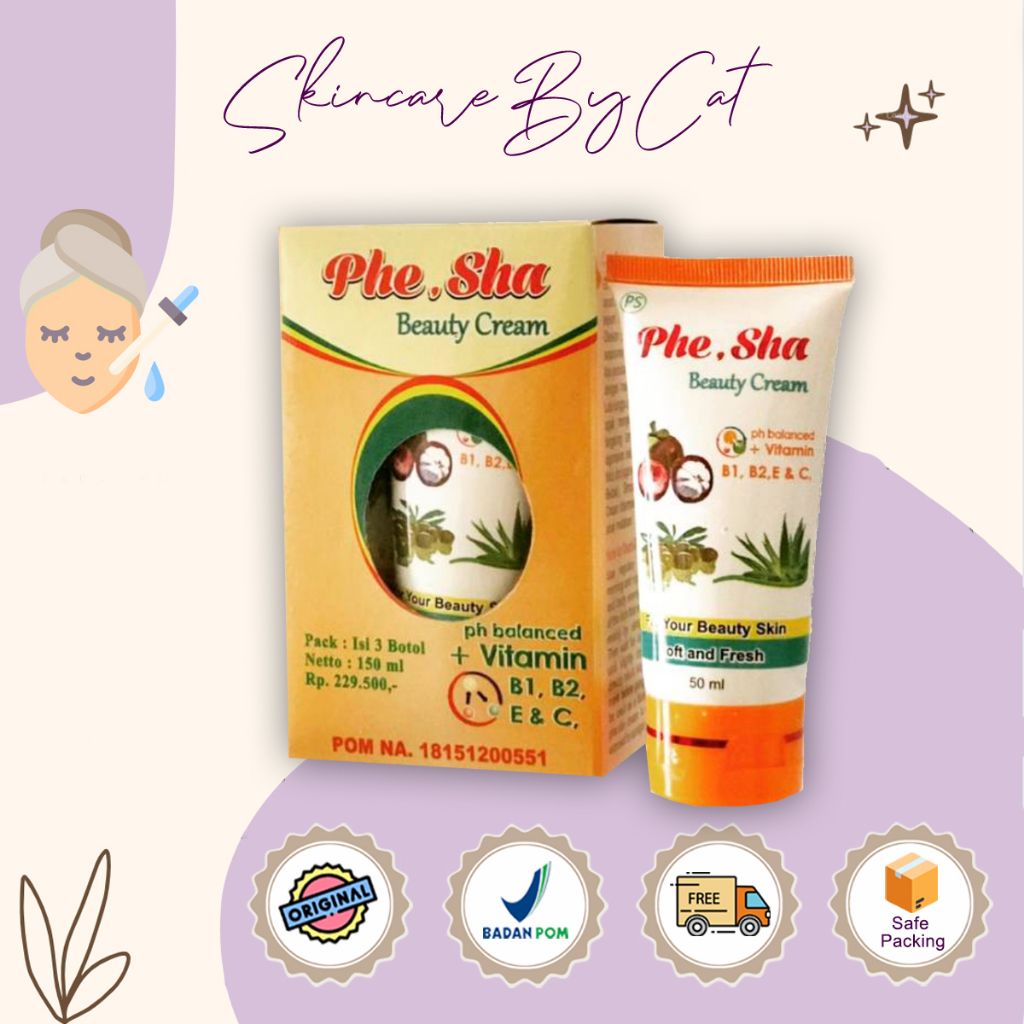 PHE SHA | PHESHA BEAUTY CREAM PENGHILANG NODA GELAP