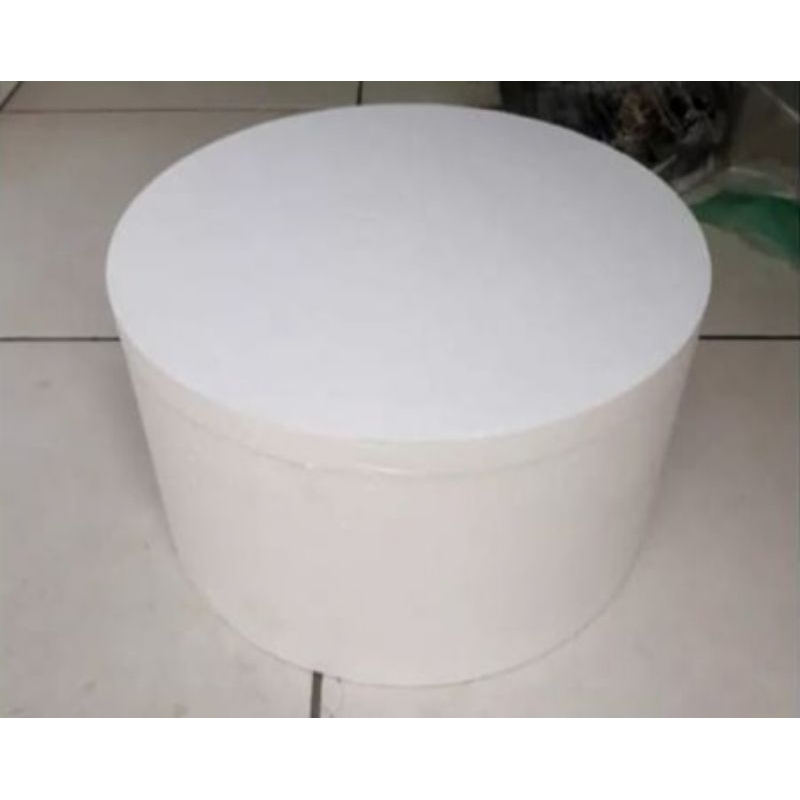 Box Styrofoam Bulat 30×18 cm / Styrofoam Gabus bulat/ Box Kue