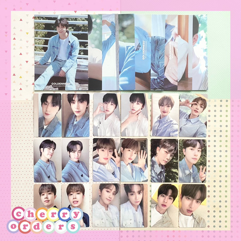 (MEMBER SET) Golden Child : Goldenness 4th Official Fanclub Kit Y Jangjun Seungmin Jaehyun Jibeom Donghyun Joochan Bomin