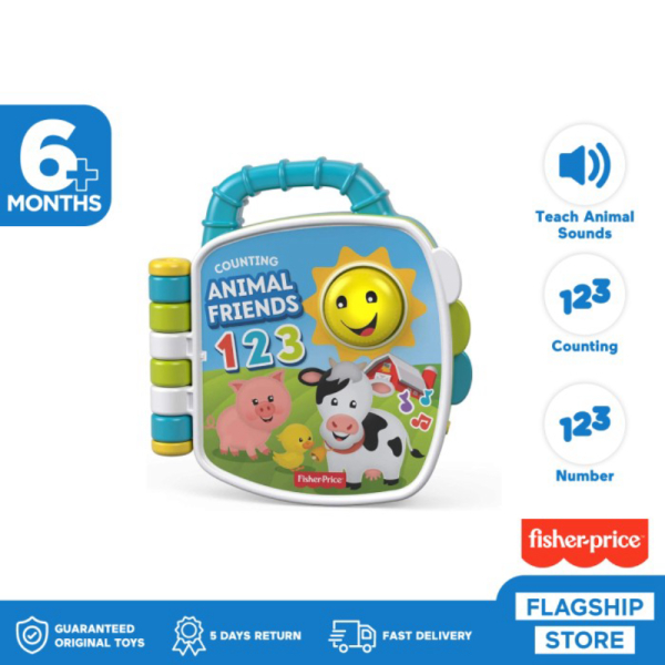 

Unik Fisher Price Laugh Learn Counting Animal Friends Book Mainan Anak Limited