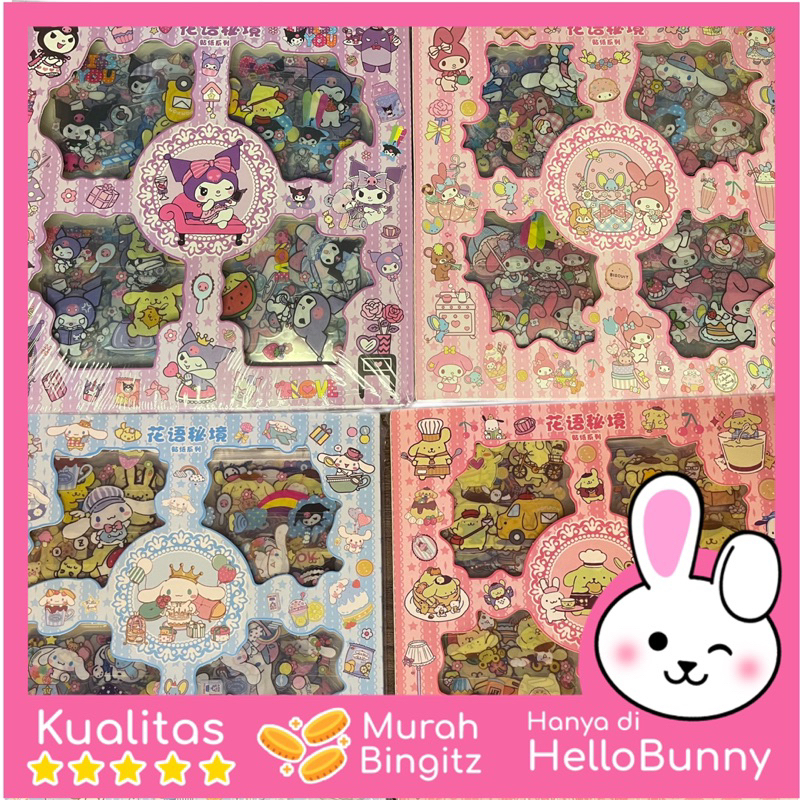 

STICKER SANRIO BOX ISI 100 LEMBAR