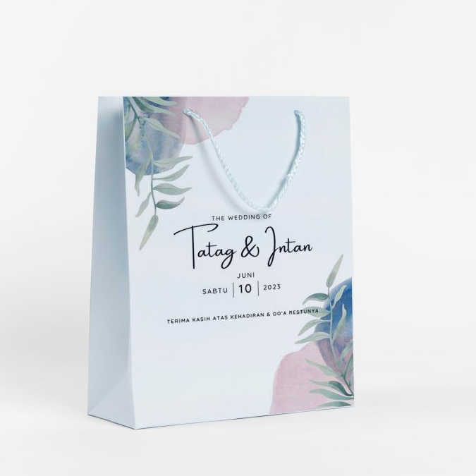 

Paper Bag size P x L x T = 15 x 7 x 17 Custom Tas Kertas Paperbag Goodie Bag Souvenir Olshop Weddding