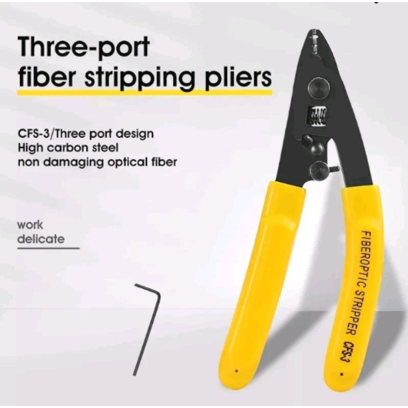 Fiber Optic Stripper CFS-3 Fiber Stripper