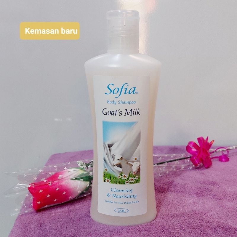 Sabun Mandi Cair Body Shampoo Goat Milk Import Bpom 250 ml