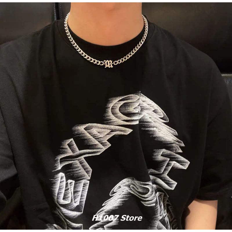 KALUNG TITANIUM PRIA MODEL RANTAI HIPHOP TERBARU ANTI KARAT
