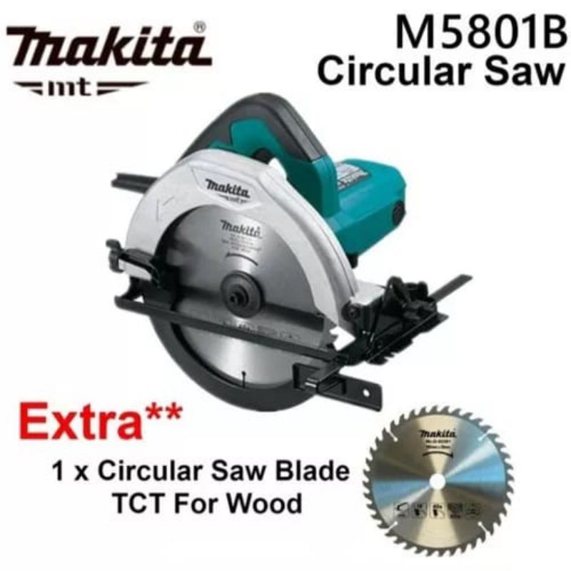 circular Saw / gergaji kayu 7&quot; M5801B makita 100% original