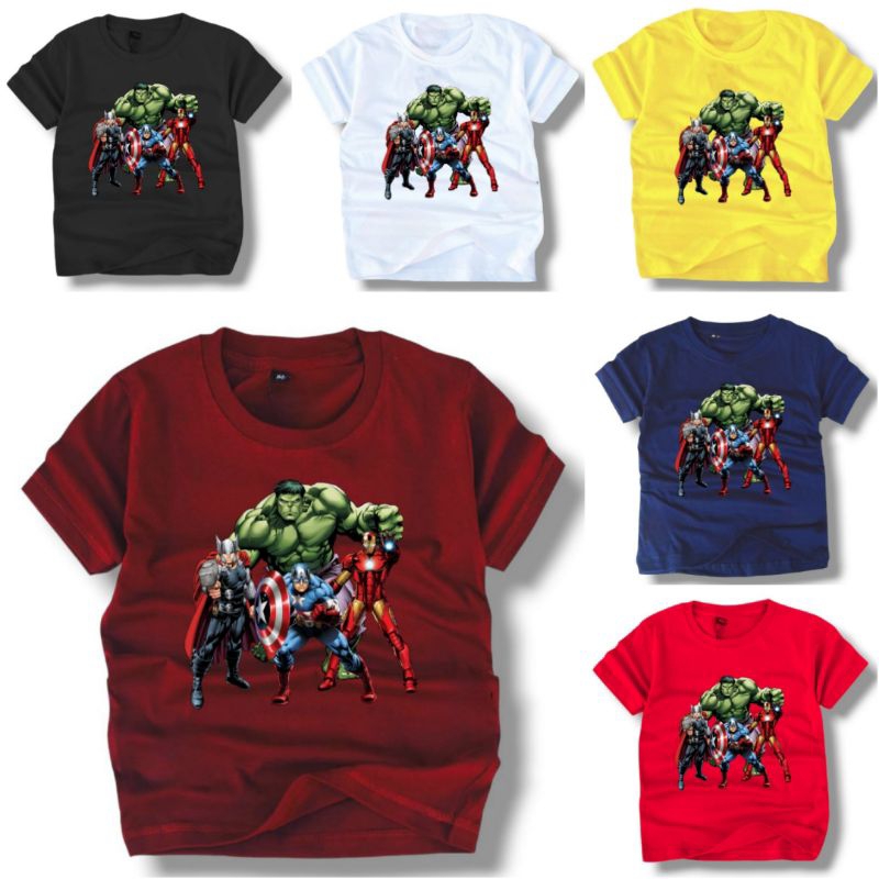 PROMO...!!!BAJU ANAK//KAOS ANAK//PAKAIAN ANAK//KAOS KARAKTER//SUPERHERO//KARTUN//REALPICT//TERLARIS//TERMURAH//USIA 1-9 TAHUN//TERLUCU//