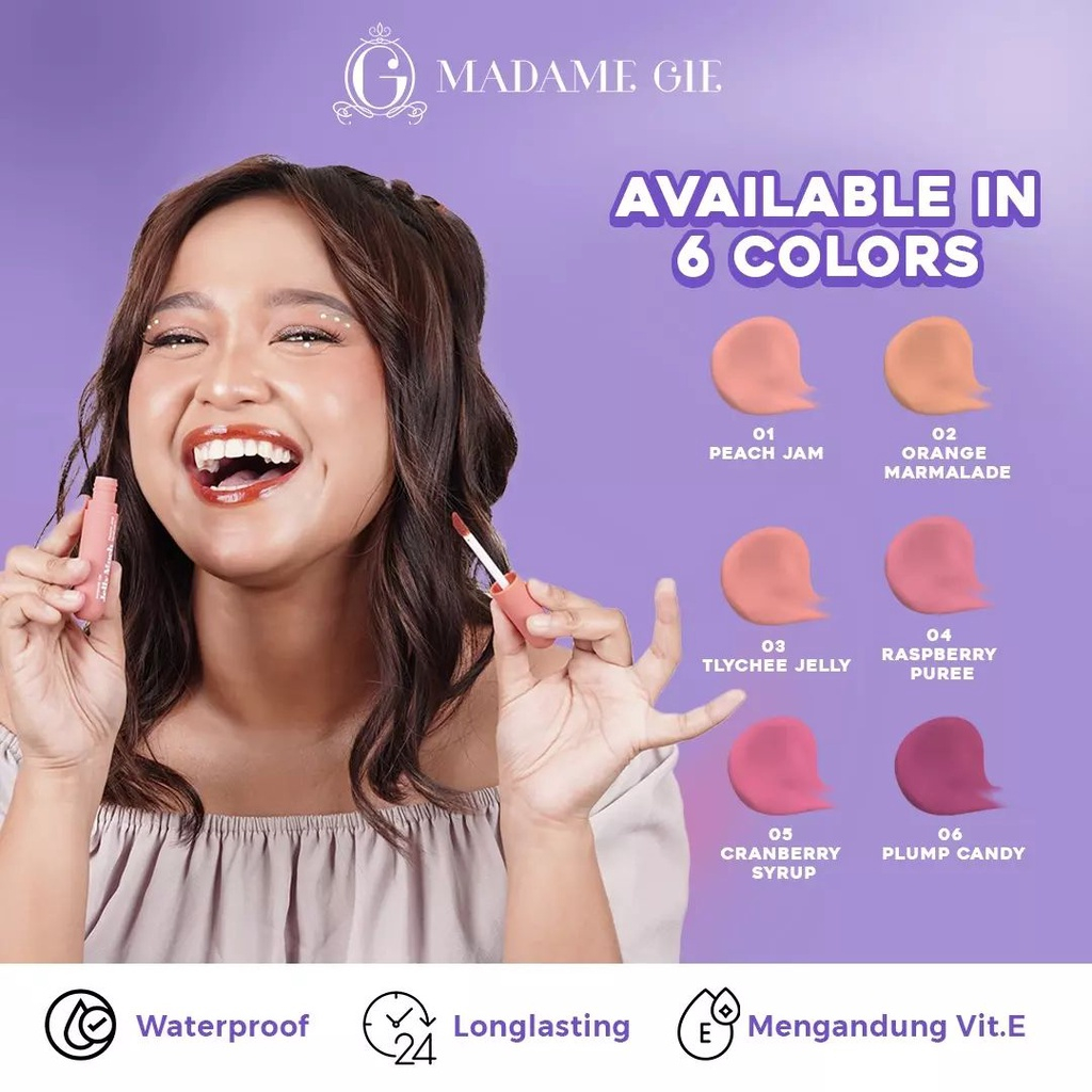 Madame Gie Madame Jelly Much Lip Tint