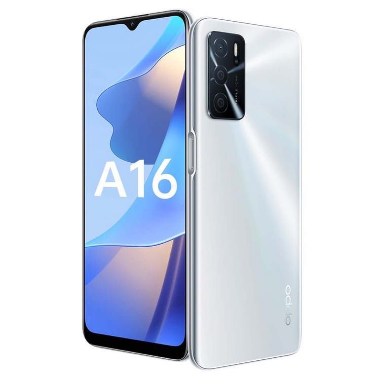 Oppo A16 Ram 6/128 GB Smartphone AI Triple Camera Garansi 1 Tahun