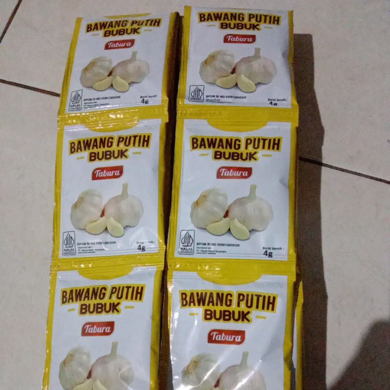 

Bawang Putih Bubuk isi 12x4gr