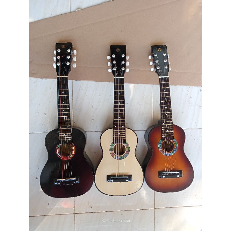 GITAR LELE / GITAR KECIL /UKULELE SENAR 6 (PACKING KAYU)