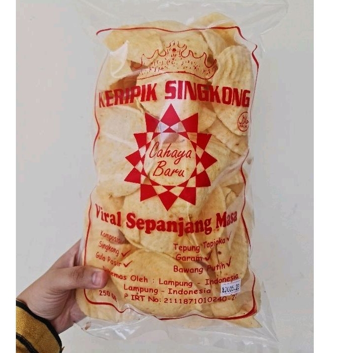 

keripiksingkongcahayabaru/keripilsingkong/keripiksingkonglampung/cemilanenak/cemilanmurah/keripik/opaksingkong/keripik/jualcemilan/cemilanmurah/keripiksingkong/jualkeripik/makananringan/makananmurah/cemilan/jualmakanan/makanan/oleholeh/makananringan