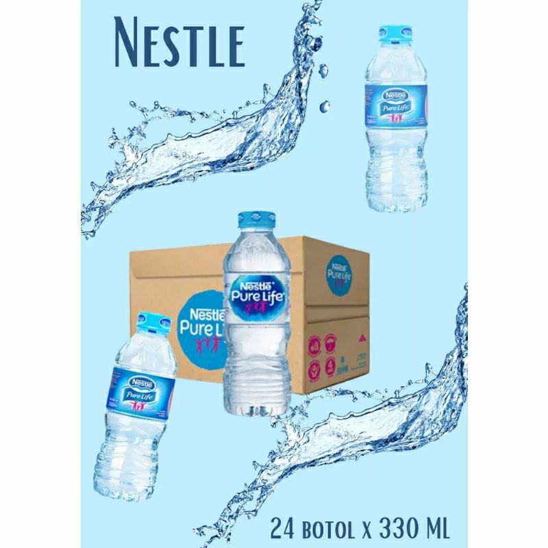 

Nestle pure life air mineral 330ml x 24 botol (1 karton )