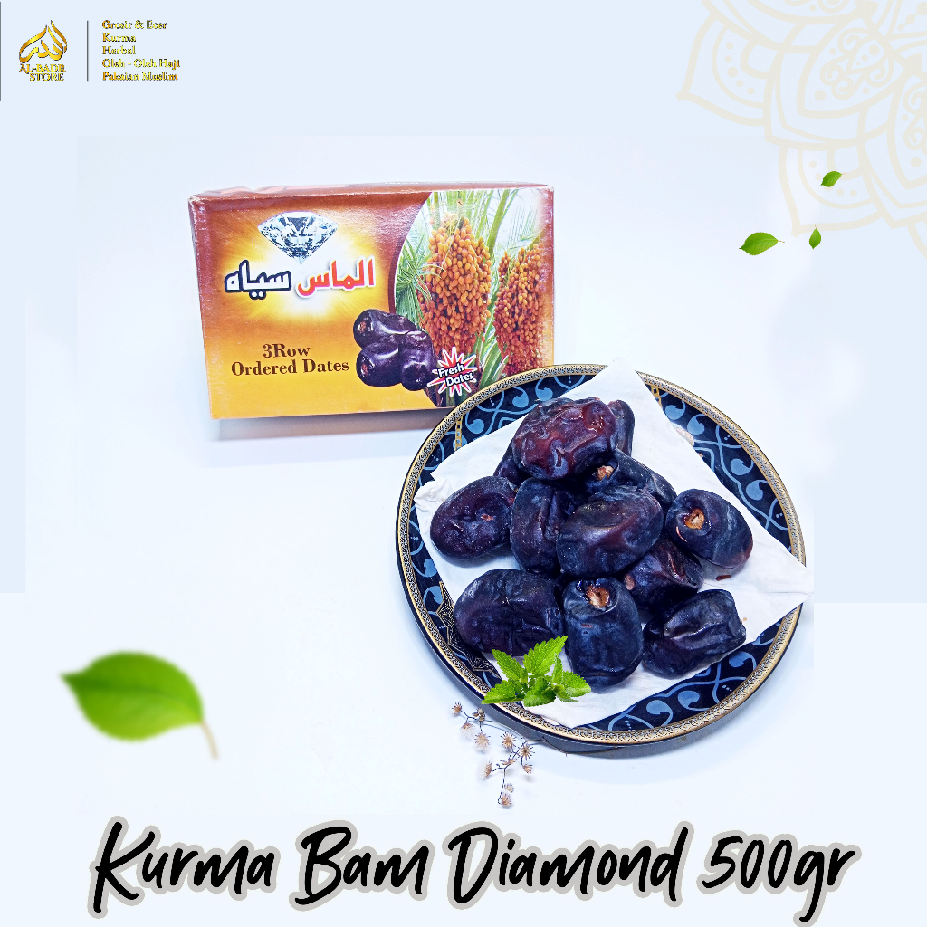 

KURMA ANGGUR BAM - Mazafati Dates 500 gram