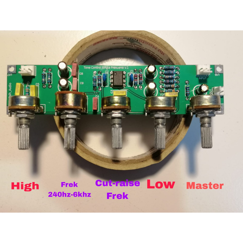 Tone Control 5/7 Tone SIngle Frek dan Dobel Frek