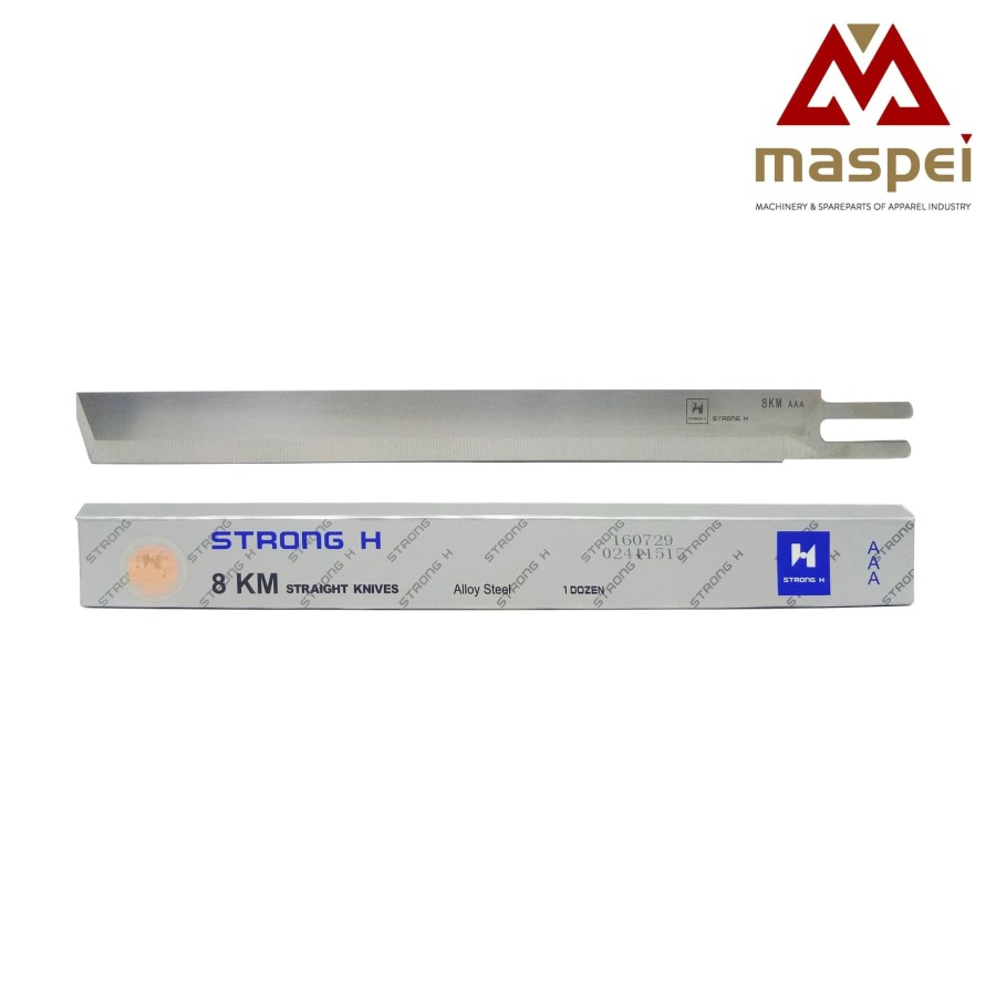 Pisau Lurus Mesin Potong Straight Knives Merk STRONG H For KM 8KM SH - 8KM