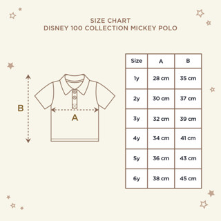 LITTLE PALMERHAUS DISNEY 100 POLO SHIRT PRINTED POLO SHIRT BASIC POLO KEMEJA ANAK KEMEJA KAOS POLO 1-6 TAHUN