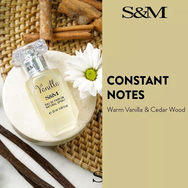 S&amp;M Men And Women Parfume EDP 25ml - Parfum Pria Dan Wanita