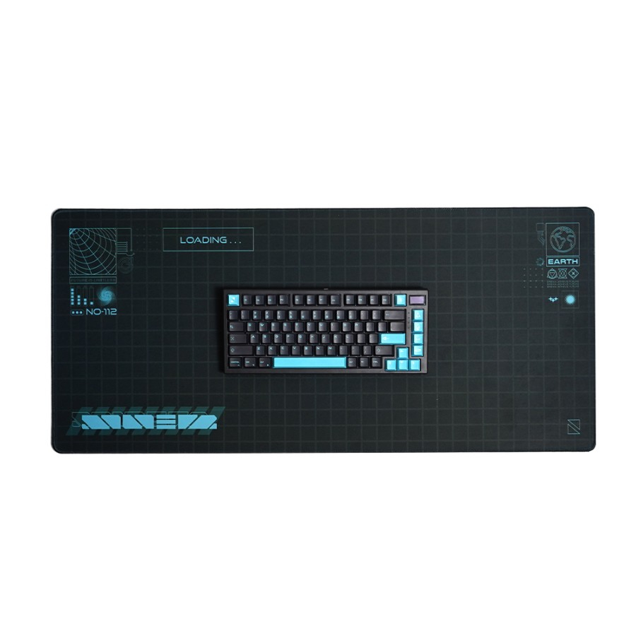 Noir Timeless Deskmat Futuristic Nostalgic Gaming Mousepad