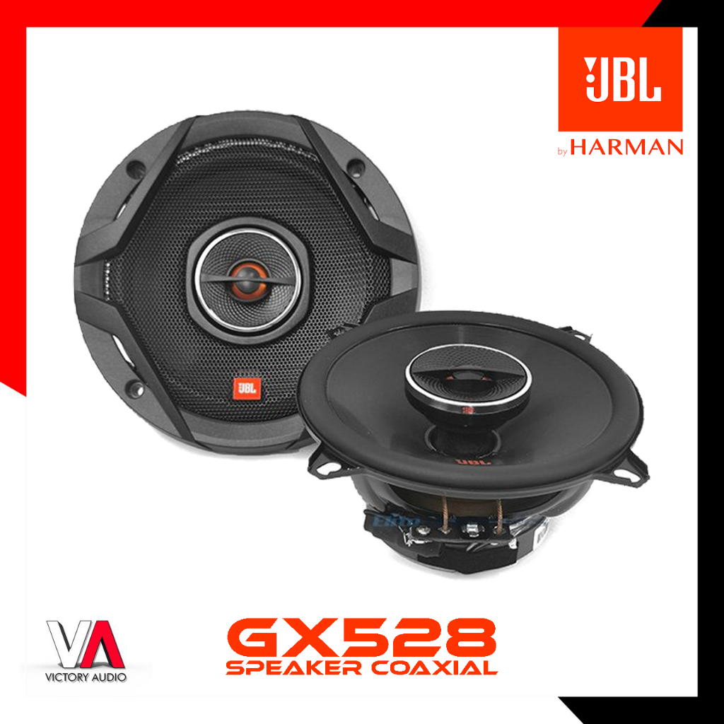 Speaker Coaxial Audio Mobil JBL GX528 5.25 Inch Car Audio Loudspeaker JBL GX 528 5 Inci 45 Watt RMS 