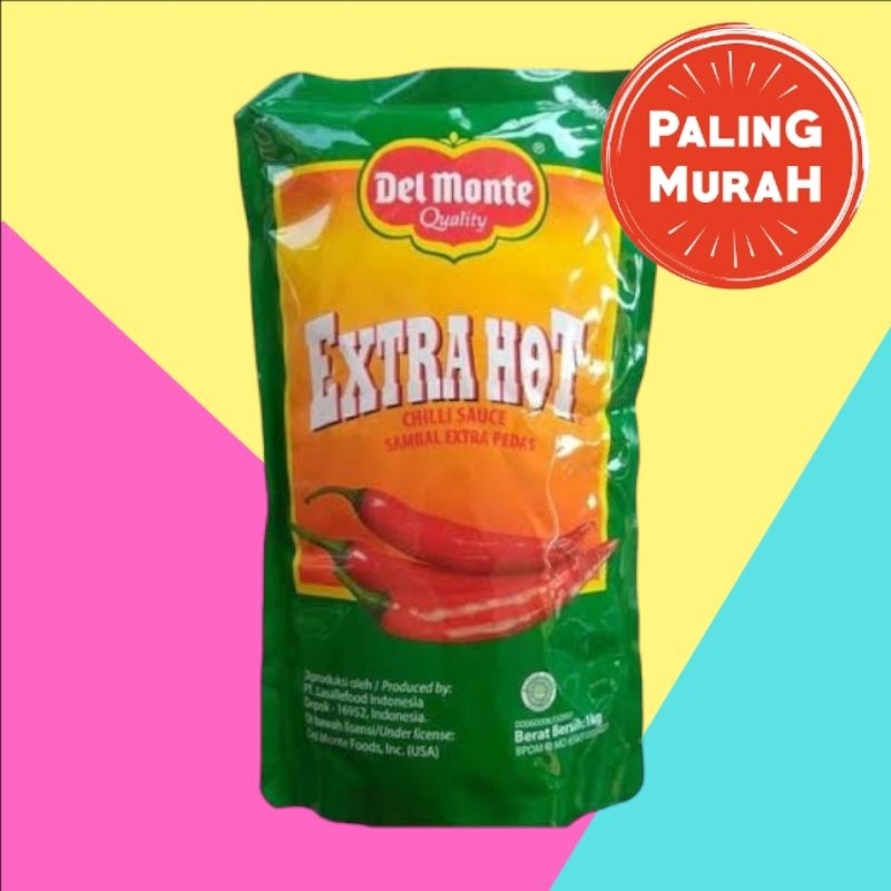 Delmonte Saus Sambal Kemasan 1kg TERMURAH SE SHOPEE