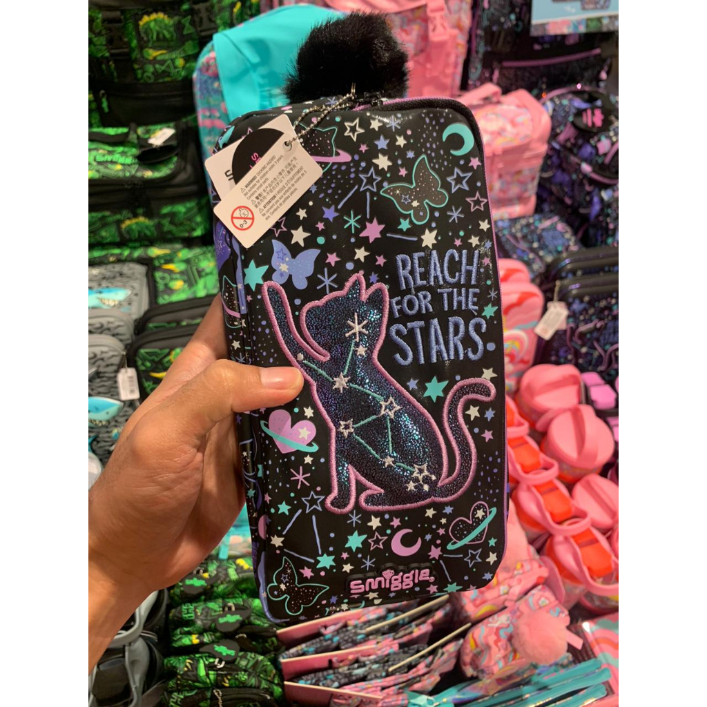 

SMIGGLE WILD SIDE PENSILCASE SOFTCASE CAT - TEMPAT PENSIL SMIGGLE