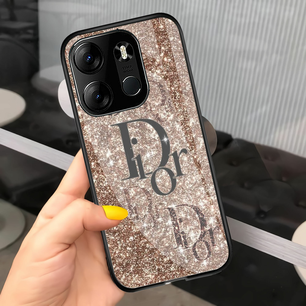 (GC 127) Softcase Kaca Tecno Spark GO 2023 - Kesing hp Tecno Spark GO 2023 - Case Cantik Tecno Spark