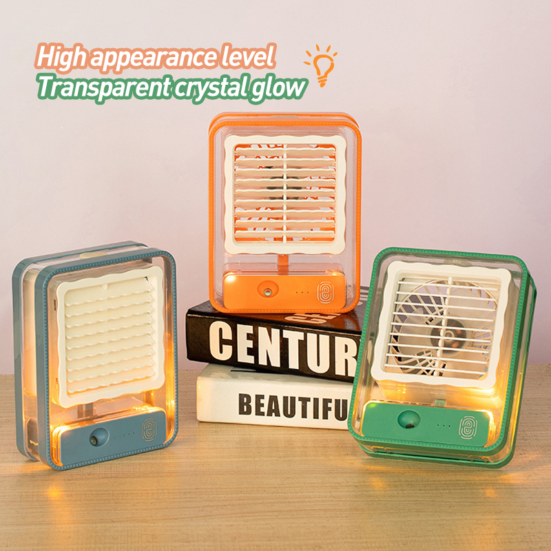 KIPAS ANGIN PORTABLE MINI AC HUMIDIFER AIR COOLER