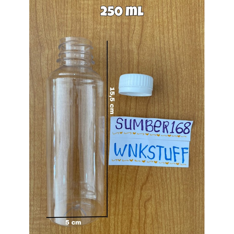 BOTOL 250ml | BOTOL ALMOND 250ml | BOTOL PLASTIK | BOTOL PET 250ml